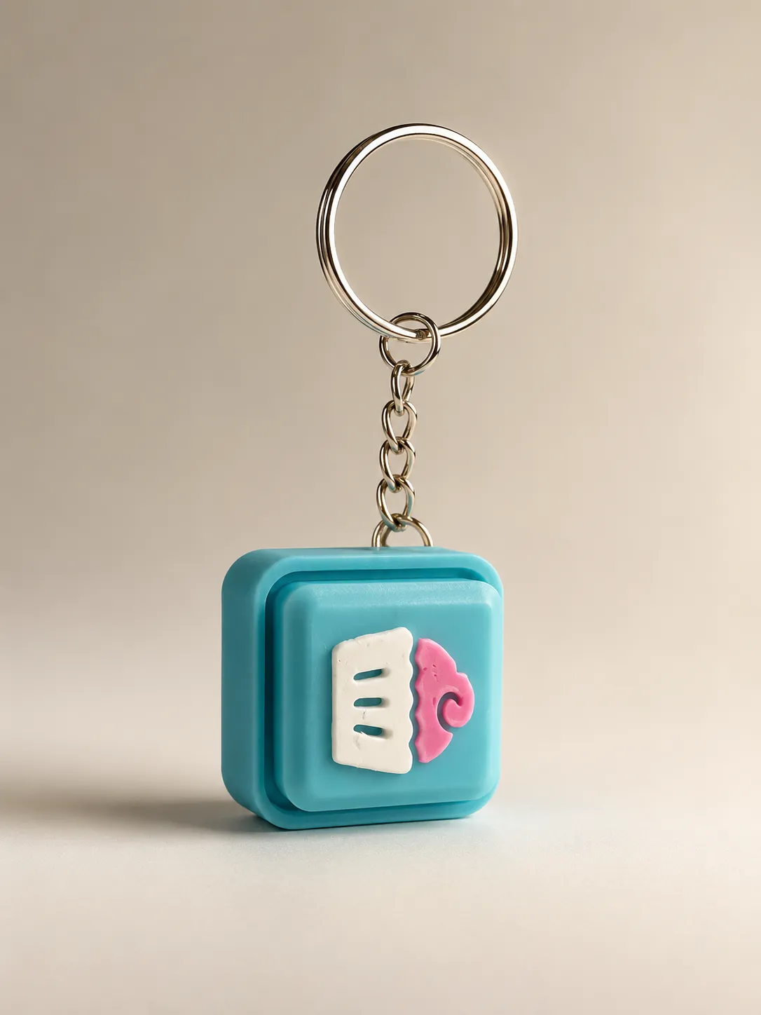 Pop-Up Toaster Keychain