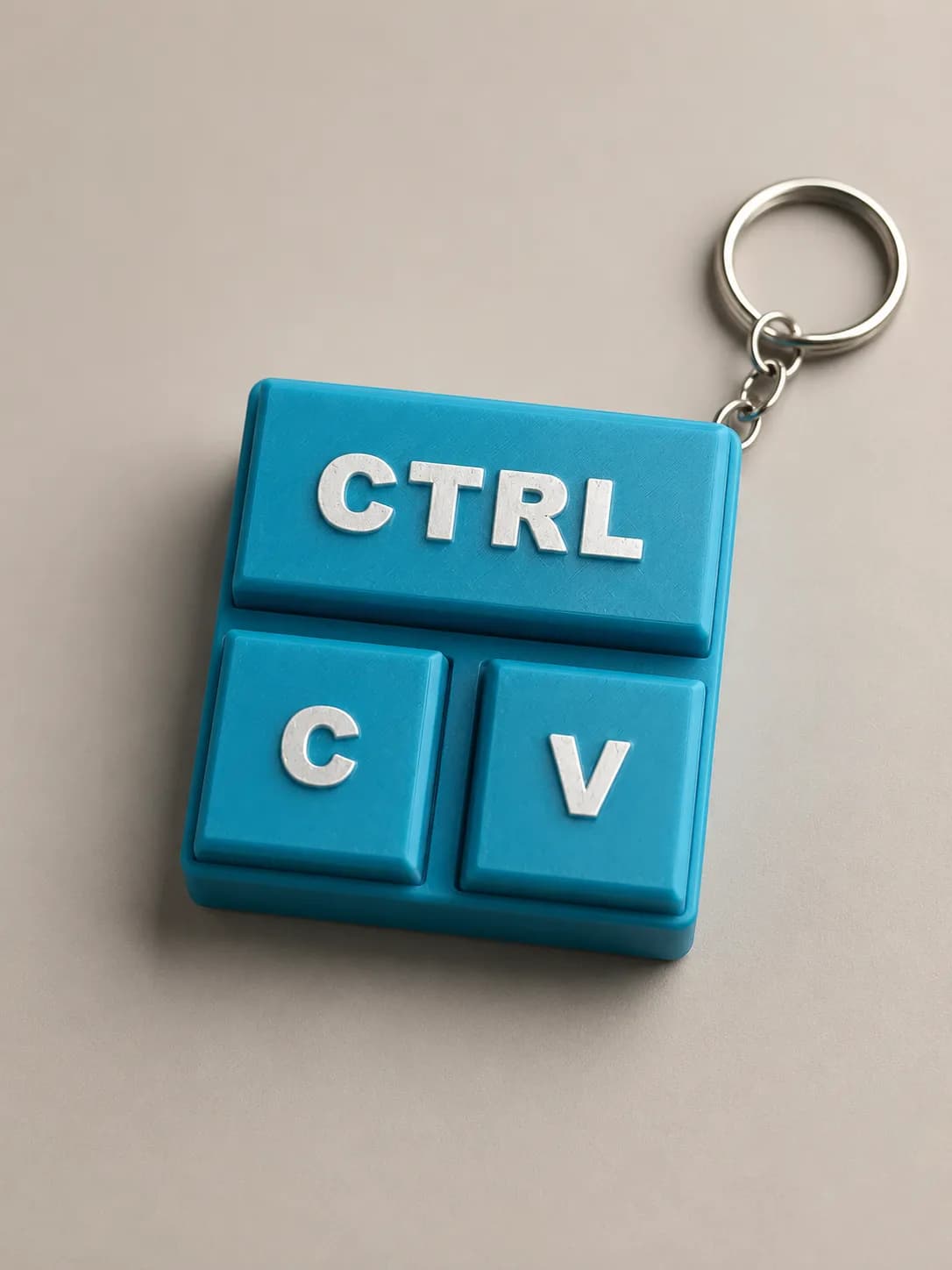 Big Size Copy-Paste Fidget Clicker Keychain